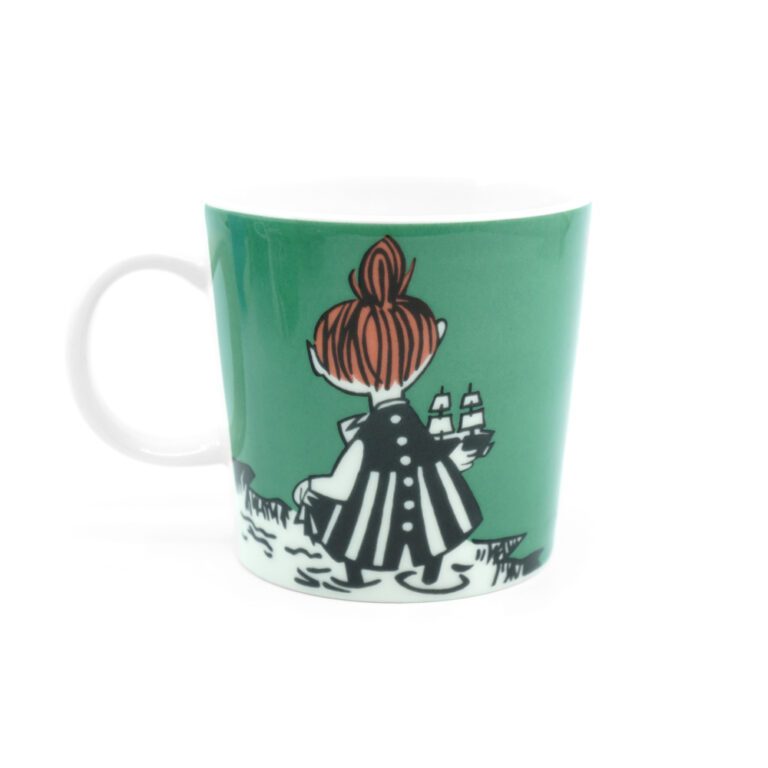 Moomin mug Little My Sliding - Moominmugs.com